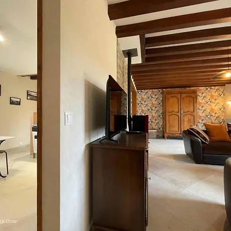 Maison Spacieuse Avec Jardin Et Animaux Acceptes, Ideale Pour Famille Ou Amis - Fr-1-497-232 Lantställe Moutiers-au-Perche