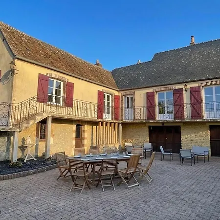 Maison Spacieuse Avec Jardin Et Animaux Acceptés, Idéale Pour Famille Ou Amis - Fr-1-497-232 * Moutiers-au-Perche
