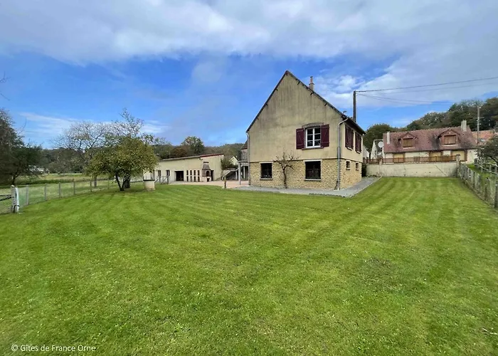 Maison Spacieuse Avec Jardin Et Animaux Acceptes, Ideale Pour Famille Ou Amis - Fr-1-497-232 Moutiers-au-Perche