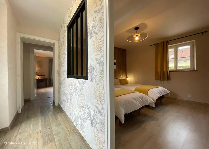 Maison Spacieuse Avec Jardin Et Animaux Acceptes, Ideale Pour Famille Ou Amis - Fr-1-497-232 * Moutiers-au-Perche